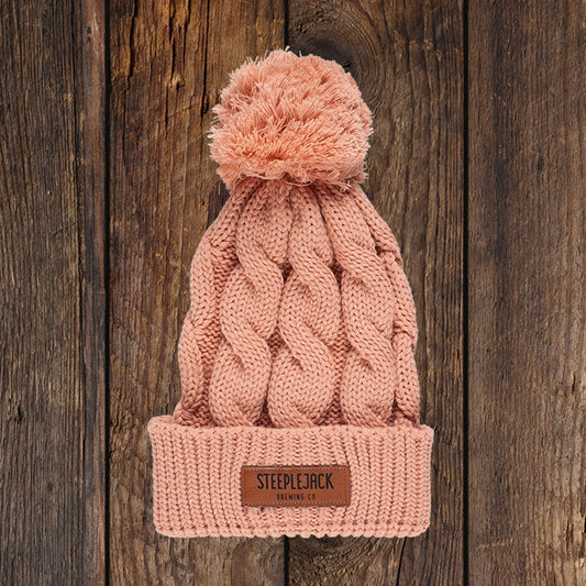 Hop Knot Beanie - Pink